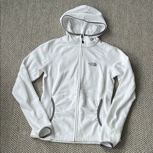 The North Face Women's White Hooded Jacket